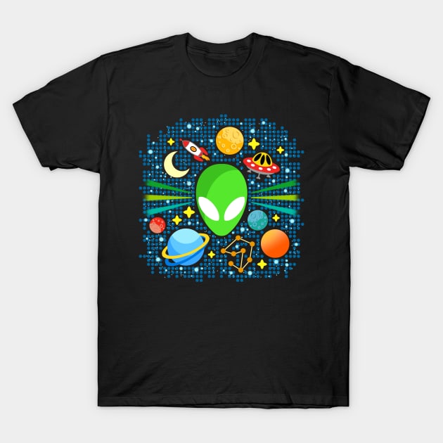 Alien T-Shirt by AdrianaStore